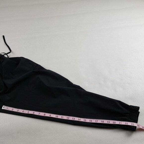 Albion Jetsetters Ankle Zip Pant Womens Large Petite L Black Jogger Pull On - Picture 13 of 14